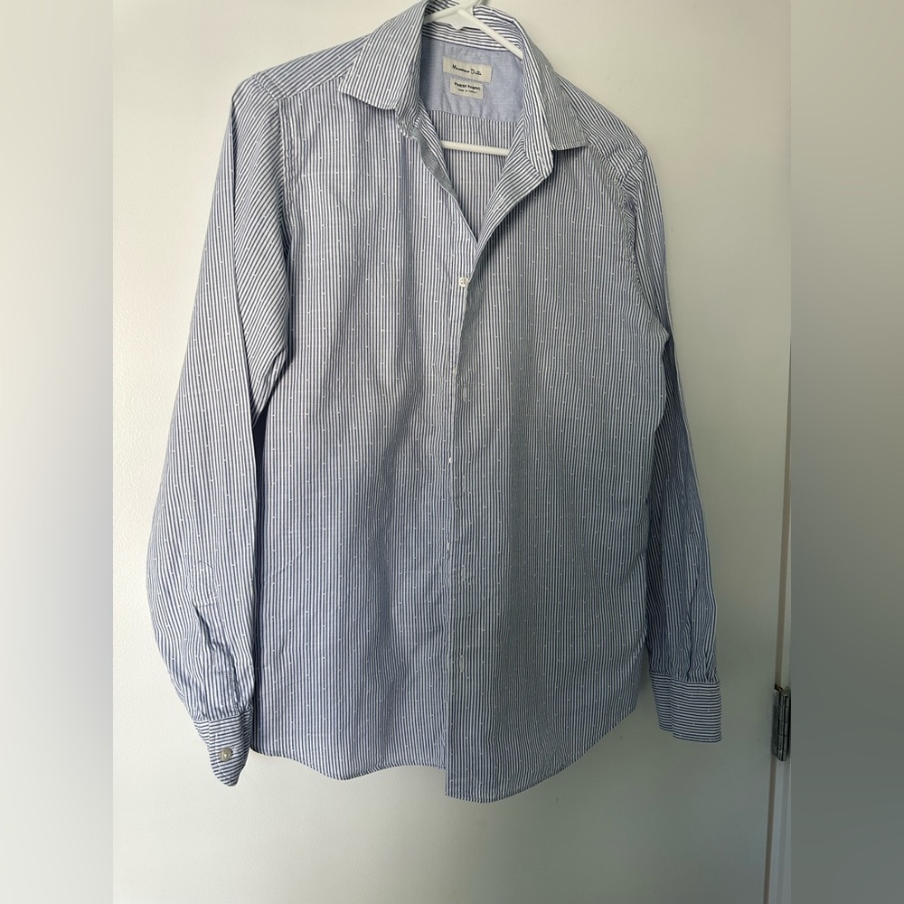 Massimo Dutti stripped shirt.Size Sman’s.Excellent condition, no rips,stains